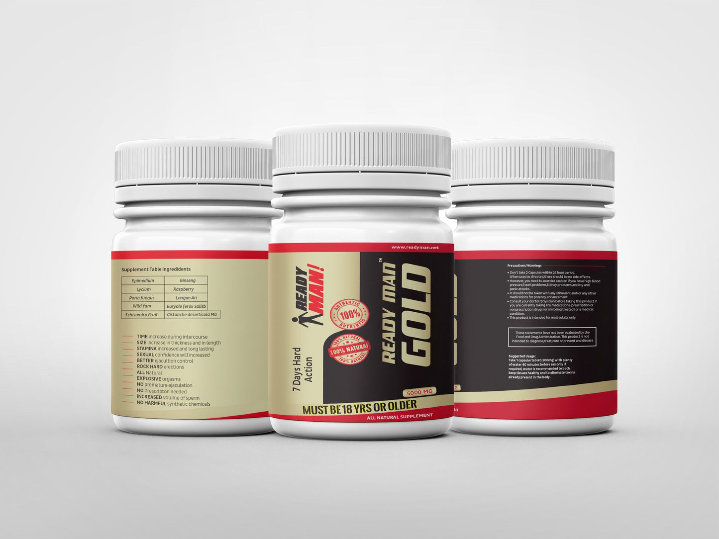 READY MAN GOLD CAPSULES